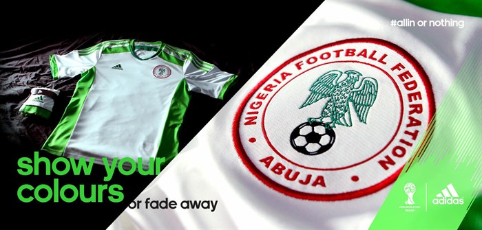 Nigeria WK Voetbalshirt 2014-2015