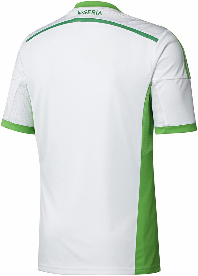 Nigeria Uitshirt 2014-2015 Achterkant