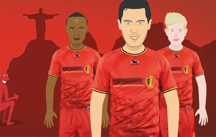 België WK 2014 Thuisshirt