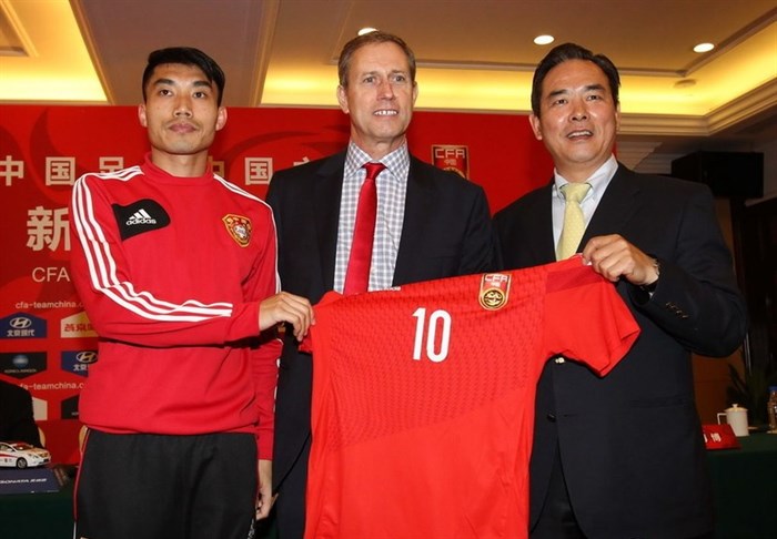 China Voetbalshirts 2014-2015