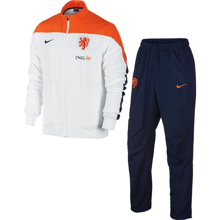 Nederlands Elftal trainingspak 2014-2015 oranje wit