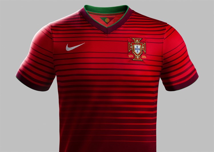 Portugal Thuisshirt Wk 2014