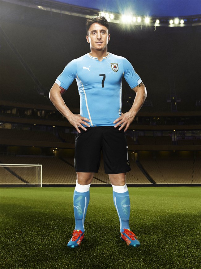 Uruguay Thuisshirt 2014