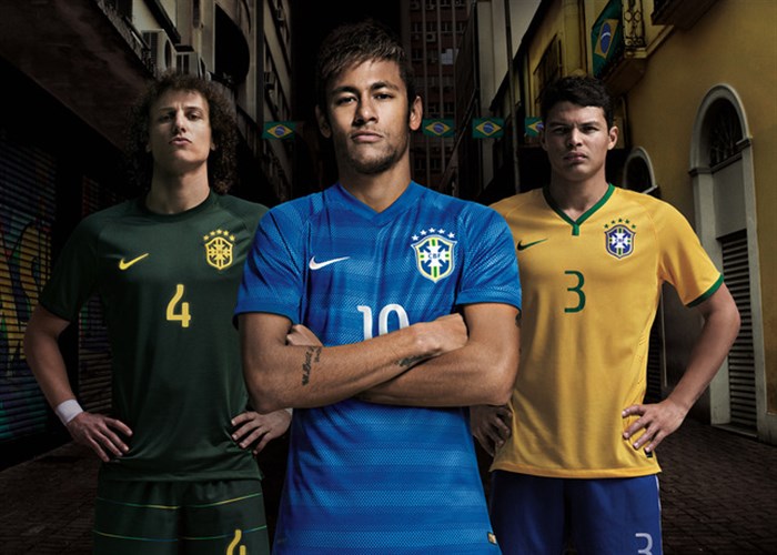 Brazilie Shirt Uit 2014-2015