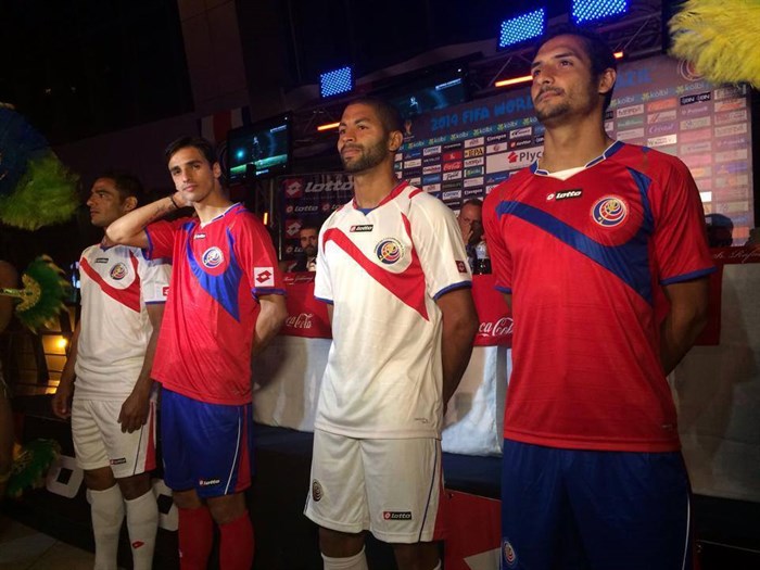Costa Rica Voetbalshirts WK 2014-2015