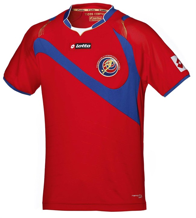 Costa Rica Thuisshirt 2014-2015