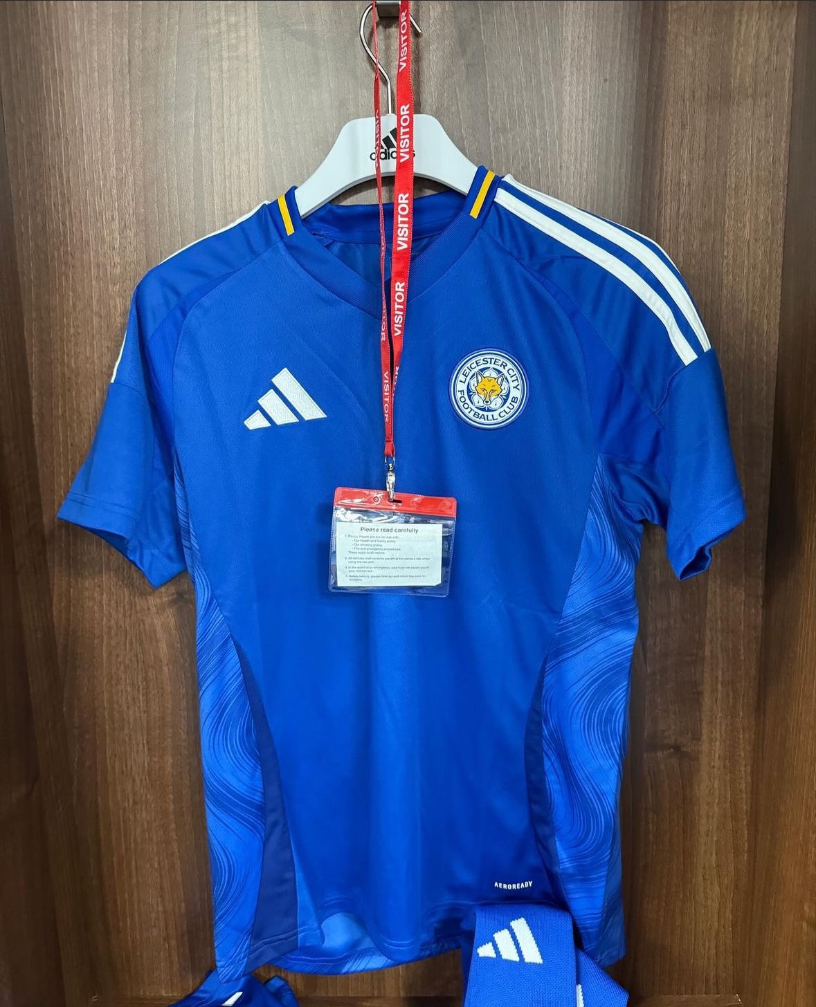 Leicester City thuisshirt 20242025 uitgelekt