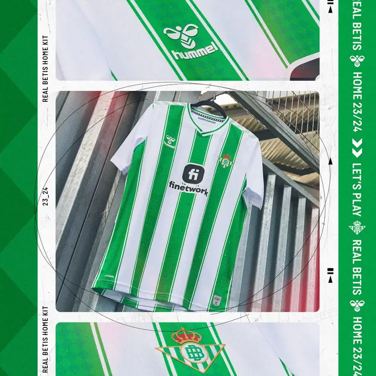 Real Betis voetbalshirts 2023-2024