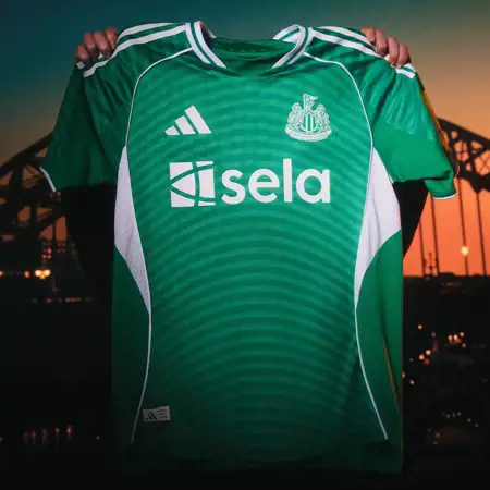 Newcastle United uitshirt 2025-2026 geïnspireerd door Tyne Bridge