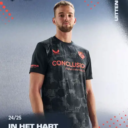 FC Utrecht uitshirt 2024-2025 geïnspireerd door bollendak