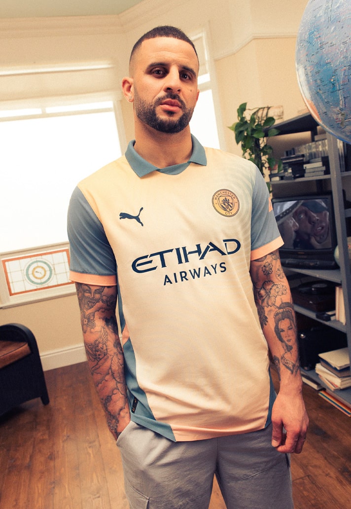 Manchester City 4e shirt 2024-2025 geïnspireerd door albumcover Definitely Maybe