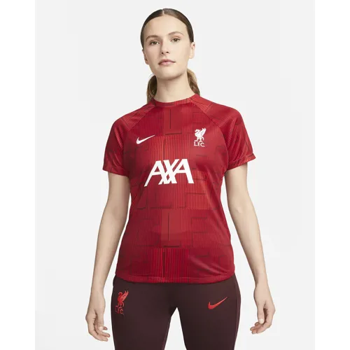 Liverpool warming-up shirt vrouwen 2023-2024 - Rood