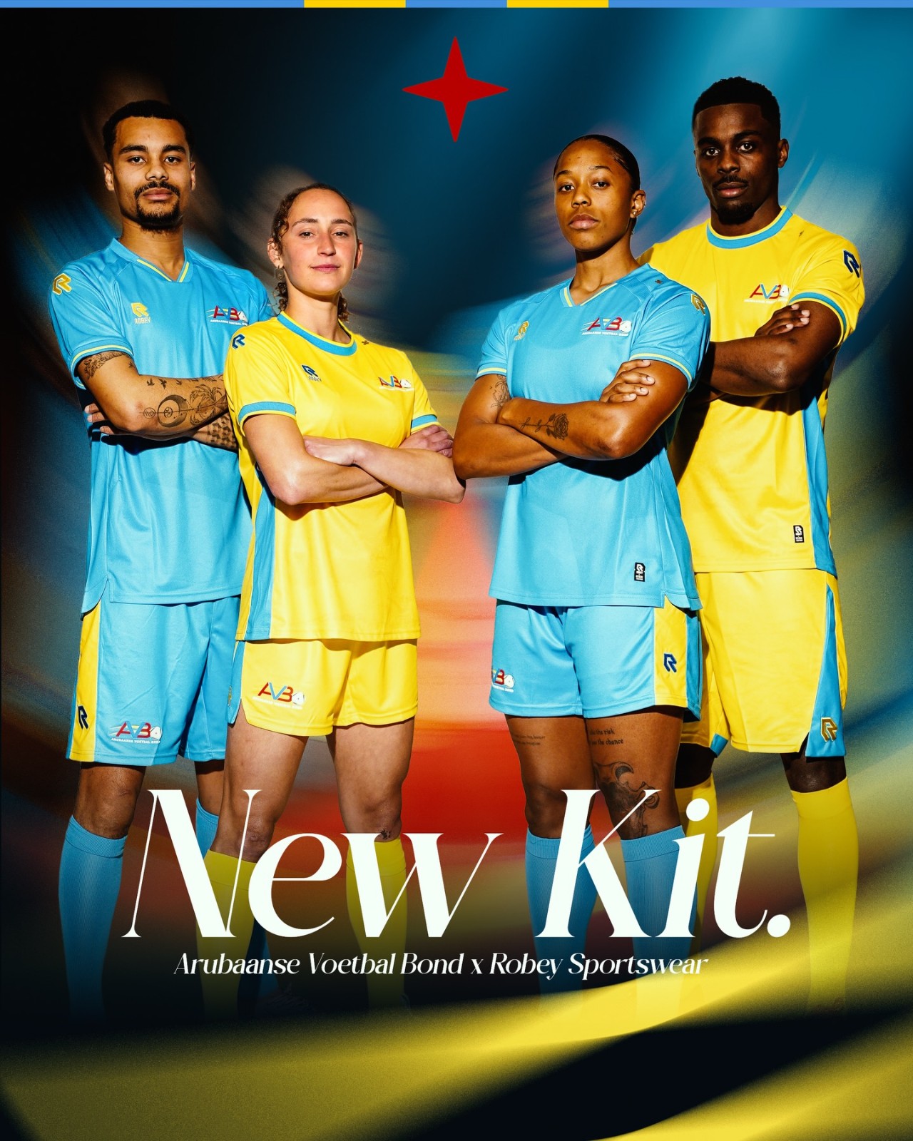 Aruba voetbalshirts 2026-2027 bevatten details eiland