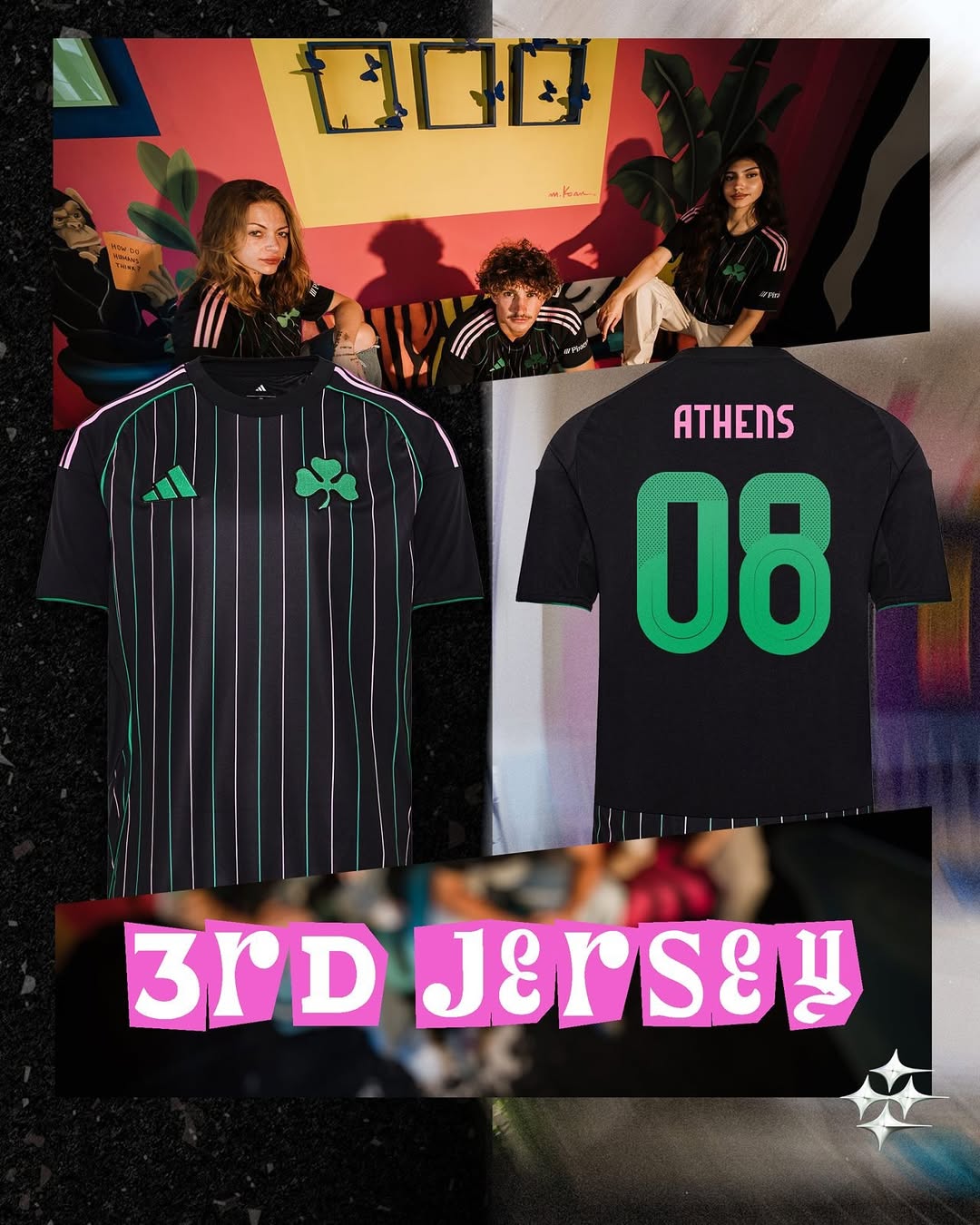 Dit zijn de Panathinaikos voetbalshirts 2025-2026