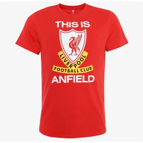 Liverpool This is Anfield T-Shirt - Rood - Kinderen