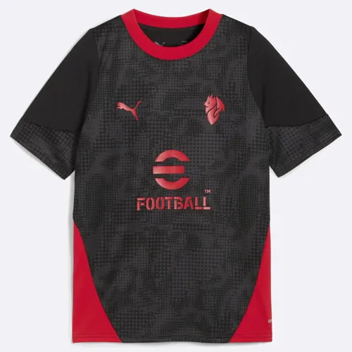 AC Milan trainingsshirt kinderen 2025-2026 - Zwart/Rood