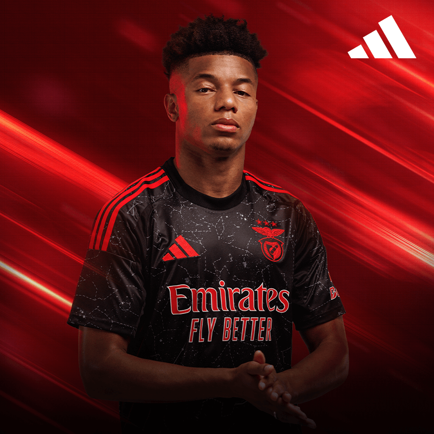 Benfica uitshirt 2024-2025 geïnspireerd door sterrenstelsel