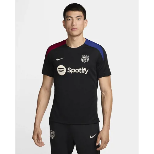 FC Barcelona trainingsshirt 2024-2025 - Zwart/Blauw/Rood