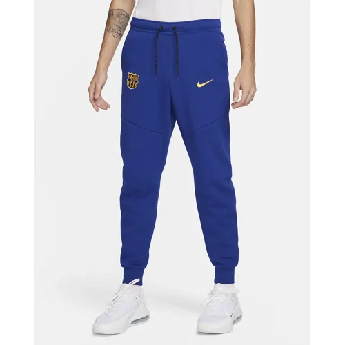 FC Barcelona Tech Fleece joggingbroek 2024 - Blauw