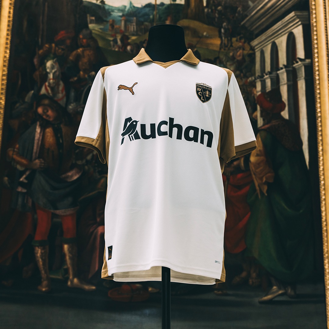 RC Lens voetbalshirts 2025-2026 eren 120 jarig bestaan en Place Verte