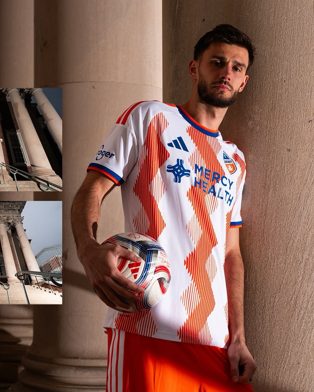 FC Cincinnati uitshirt 2026-2027 eerbetoon aan Seven Hills