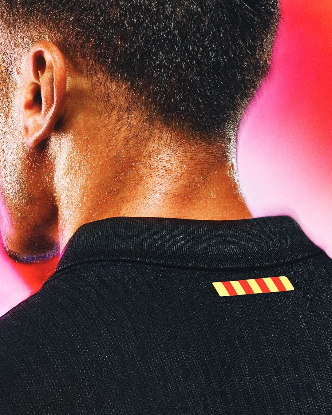 FC Barcelona uitshirt 2024-2025 zwart met Blaugrana!