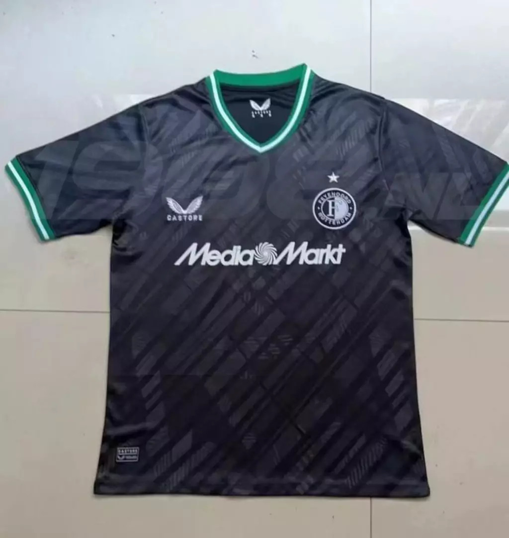 Feyenoord uitshirt 20242025 uitgelekt