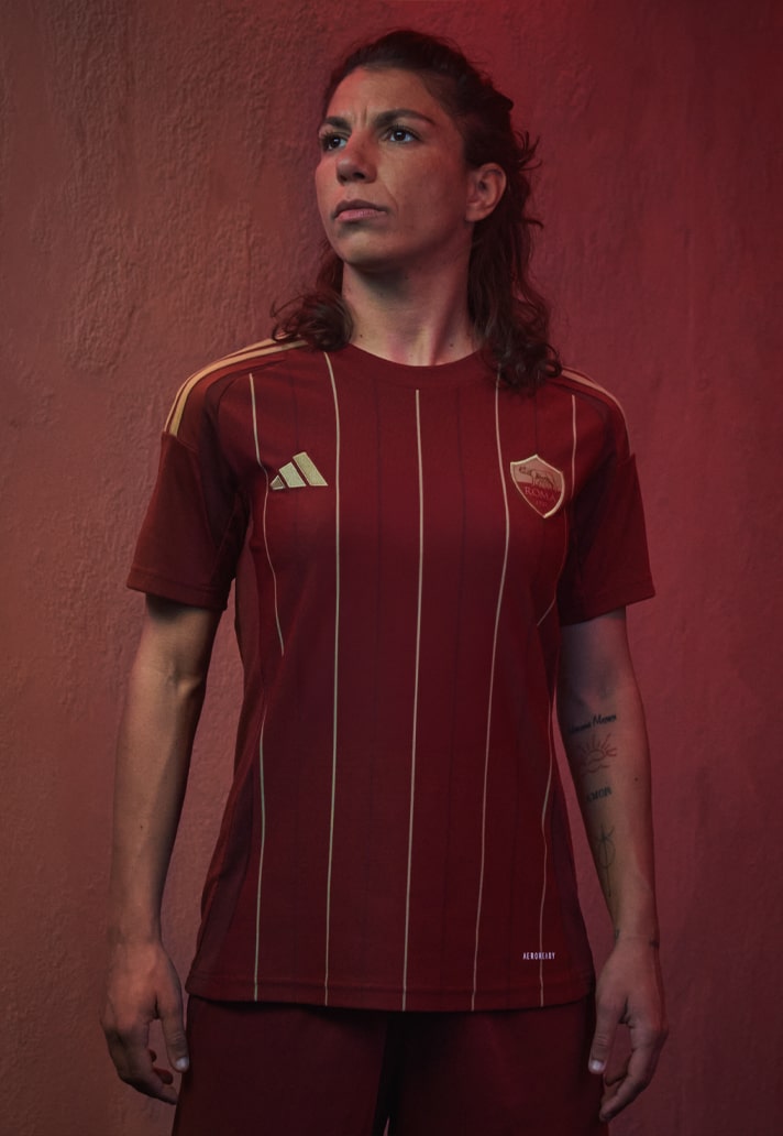 AS Roma thuisshirt 2024-2025 geïnspireerd door tickets 90 jaar geleden