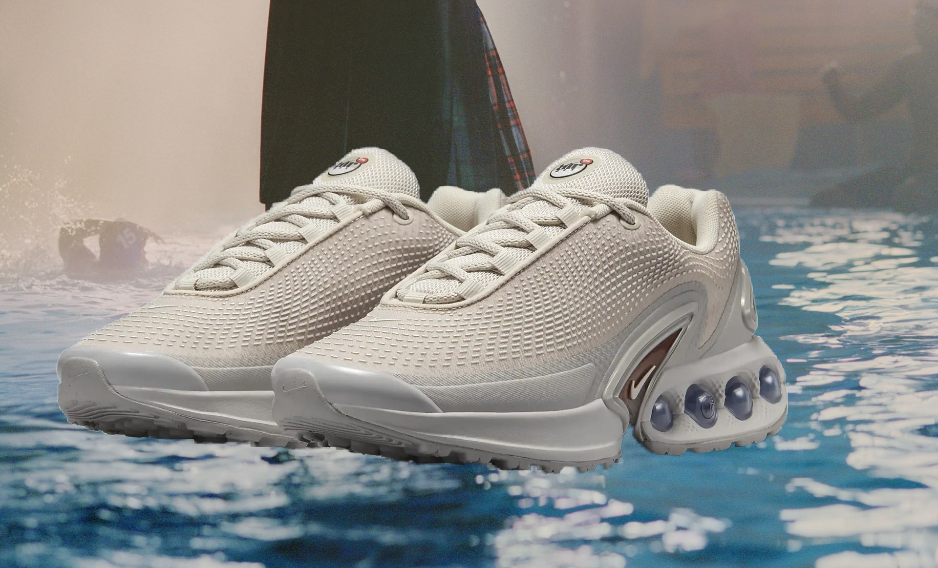 Dit zijn de beige Nike Air Max DN sneakers 