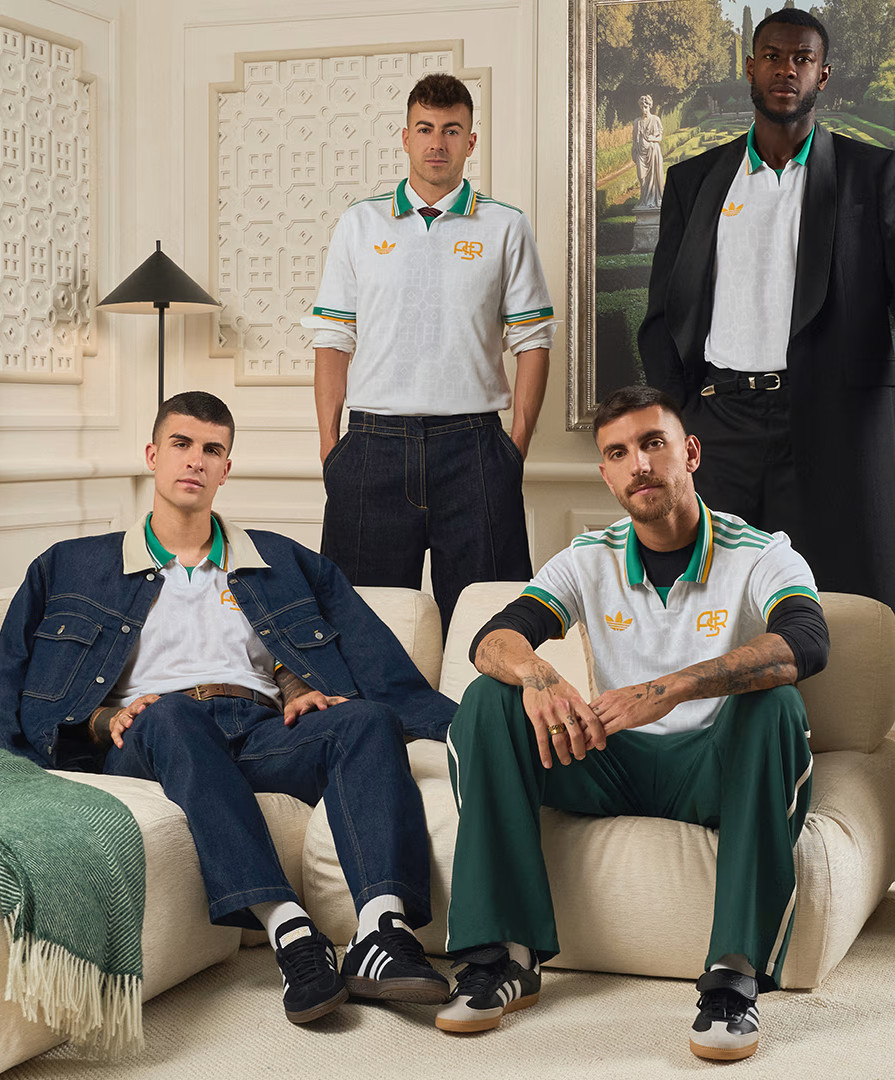 AS Roma 3e shirt 2025-2026 geïnspireerd door tuinen in Rome