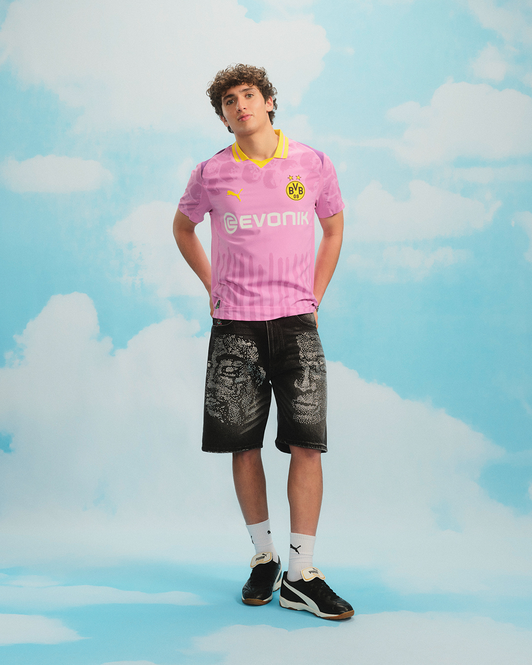 Borussia Dortmund WK 2025 voetbalshirt ontworpen door KidSuper! 