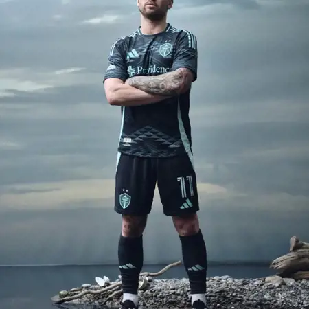 Seattle Sounders uitshirt 2025-2026 in teken Salish Sea