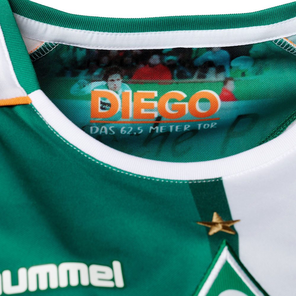 Werder Bremen Diego voetbalshirt geïnspireerd door thuisshirt 2006-2007