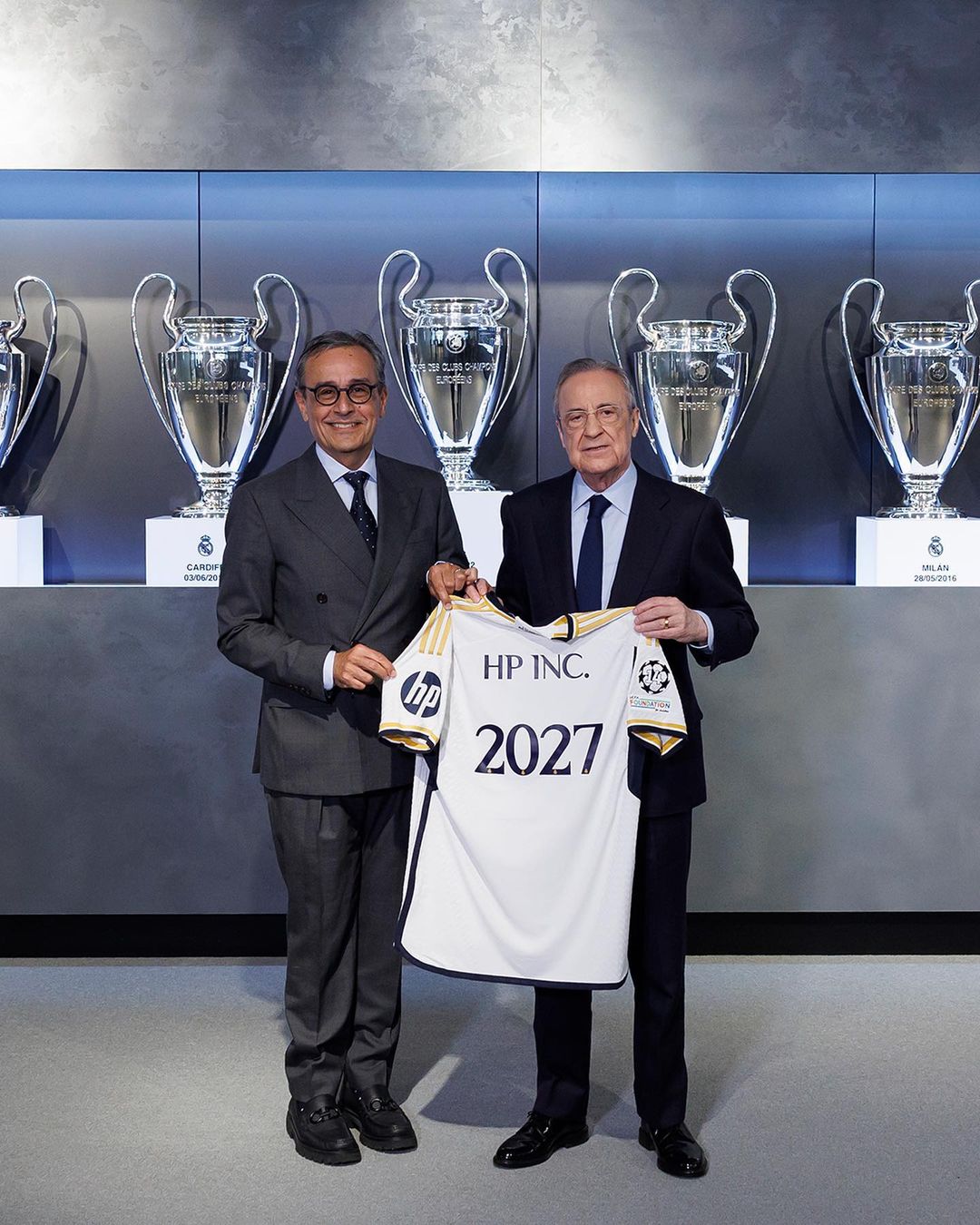 HP mouwsponsor Real Madrid vanaf 2024