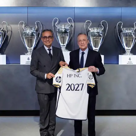 HP mouwsponsor Real Madrid vanaf 2024