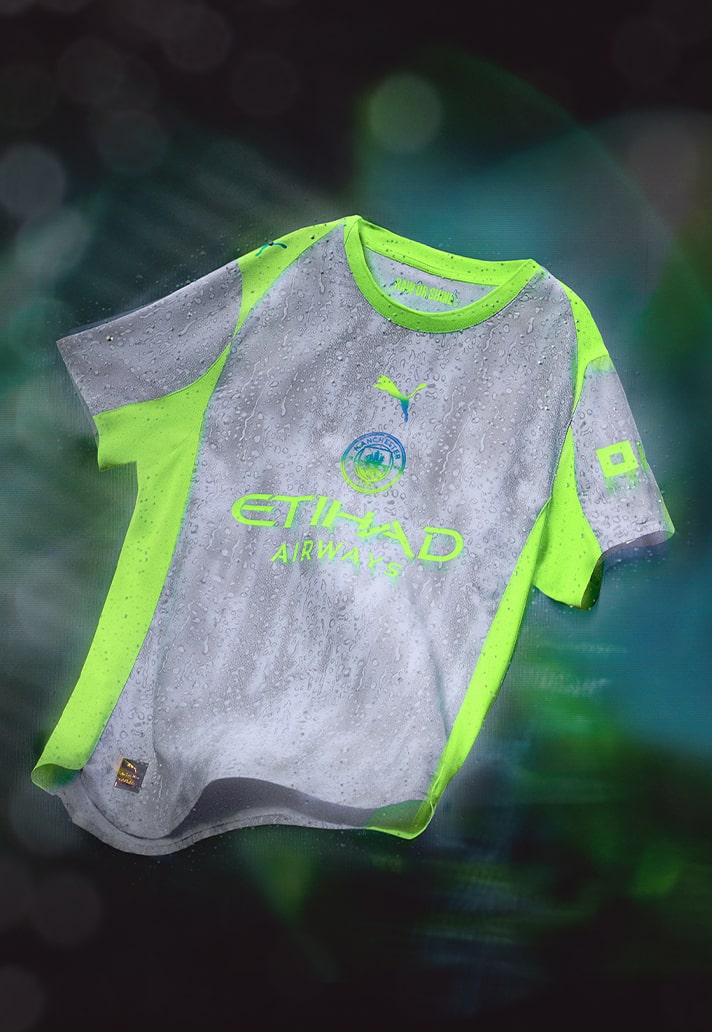 Manchester City 3e shirt 2025-2026 geïnspireerd door het Britse weer! 