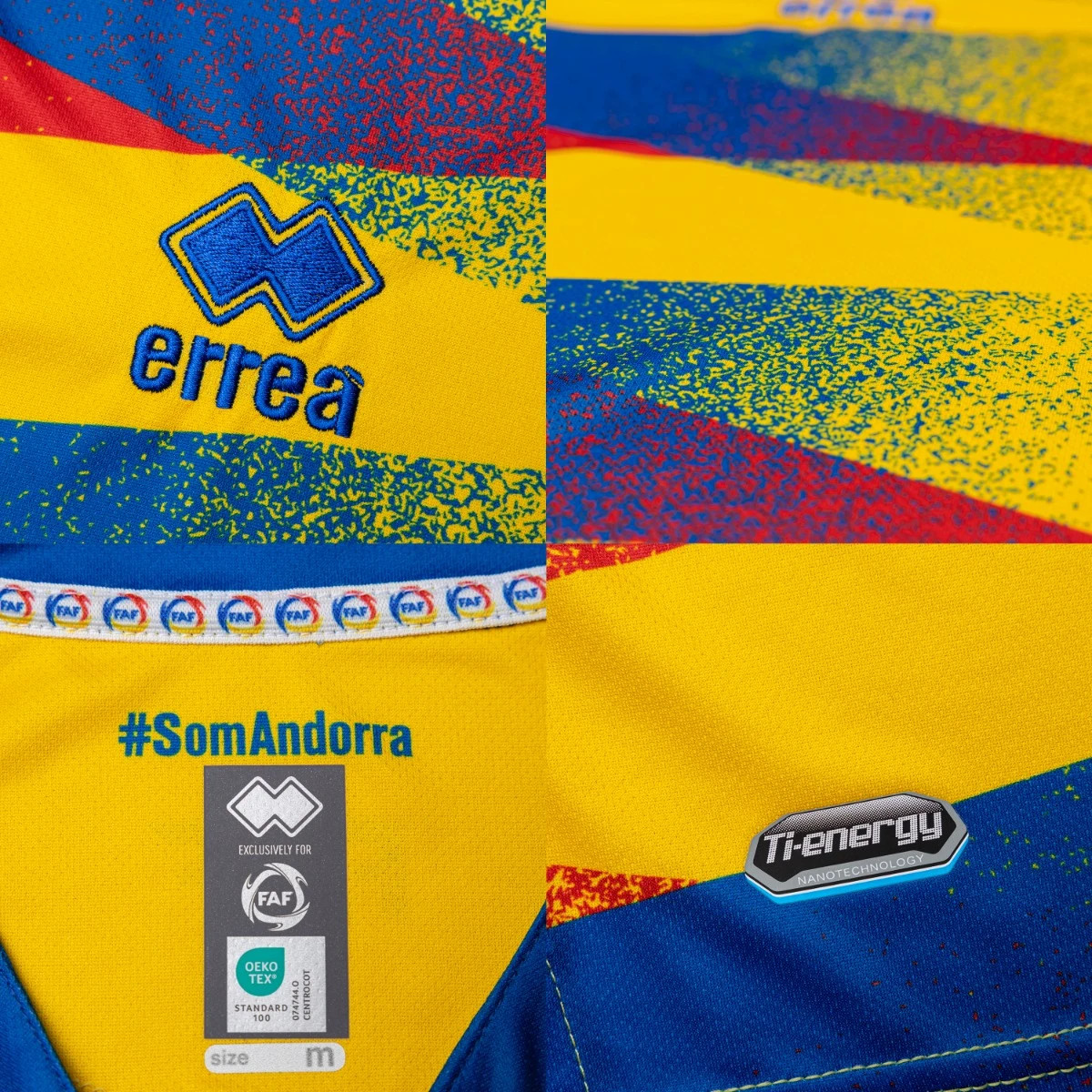 Andorra voetbalshirts 2024-2026 eren berglandschap
