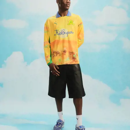 Mamelodi Sundowns WK 2025 voetbalshirt geïnspireerd door zonsondergang