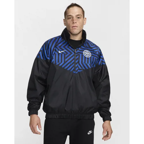 Inter Milan Anorak windrunner 2024-2025 - Zwart/Blauw