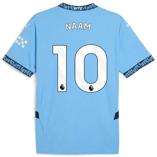 Manchester City voetbalshirt eigen naam en nummer