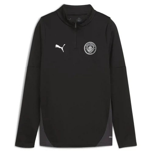 Manchester City training sweater kinderen 2025-2026 - Zwart