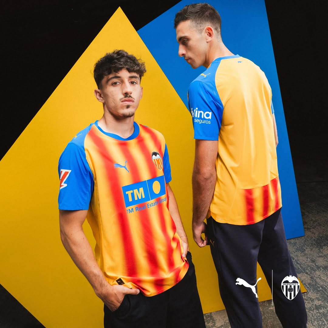 Valencia CF voetbalshirts 2025-2026 ode aan de stad, clubkleuren en Senyera