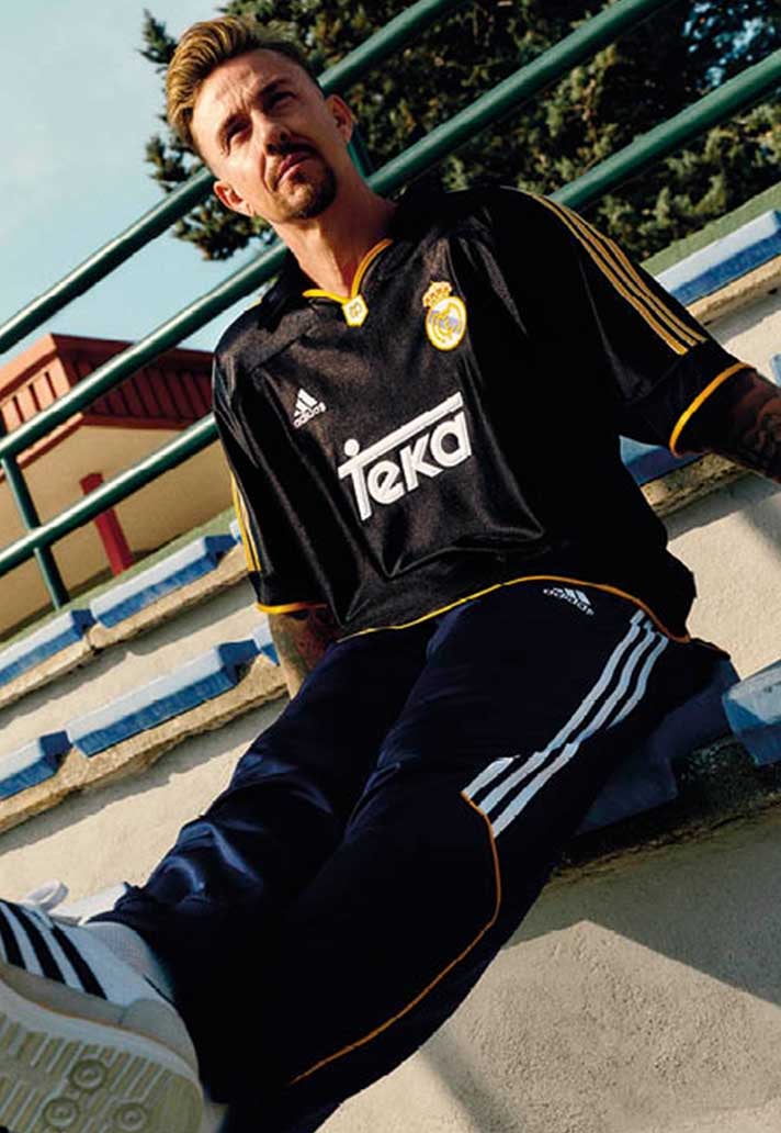 adidas lanceert remake Real Madrid voetbalshirts 1999-2000