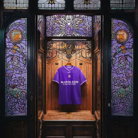 Anderlecht voetbalshirts 2024-2025 hebben Art Nouveau patroon