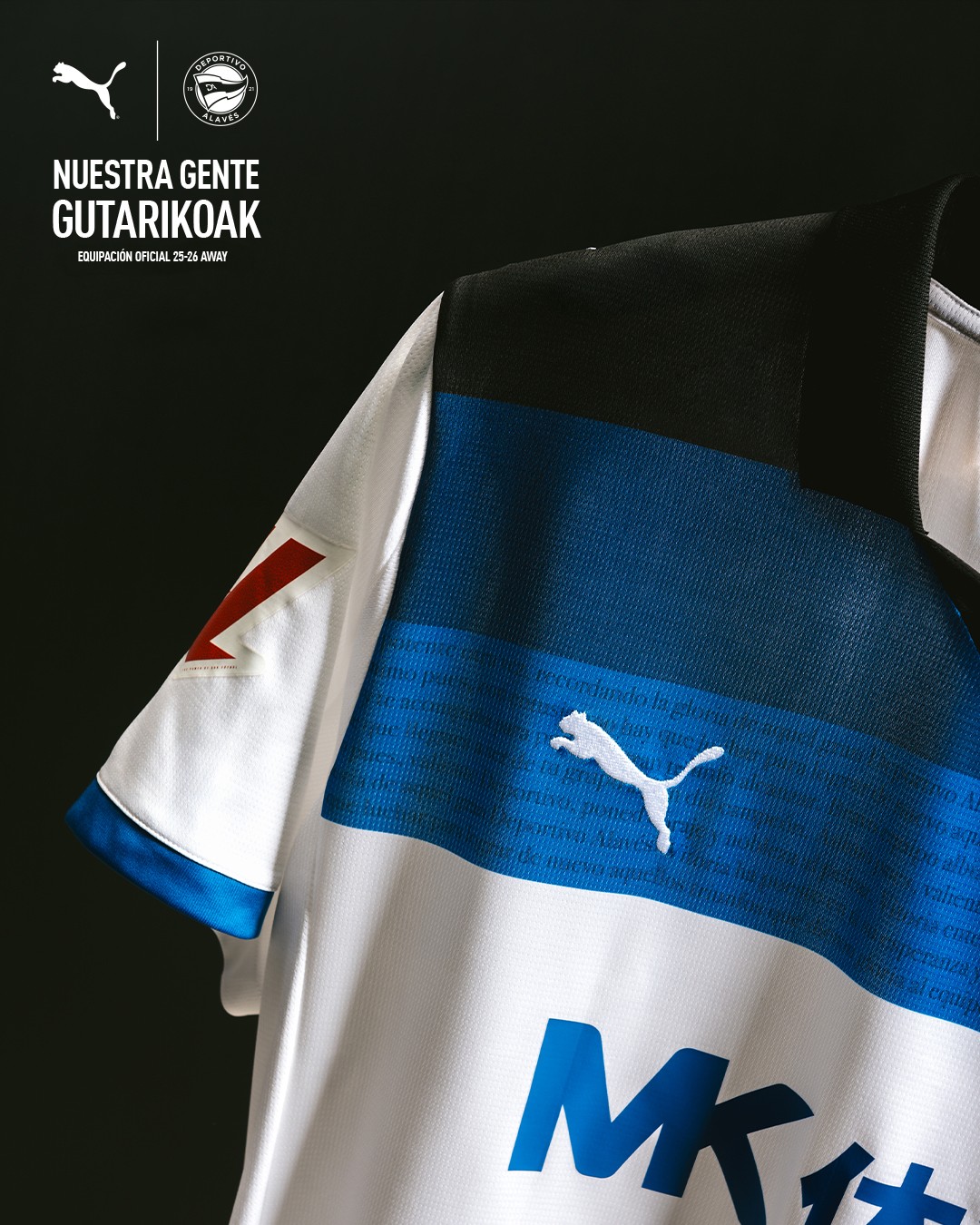 Deportivo Alavés voetbalshirts 2025-2026 ode aan shirts 2001