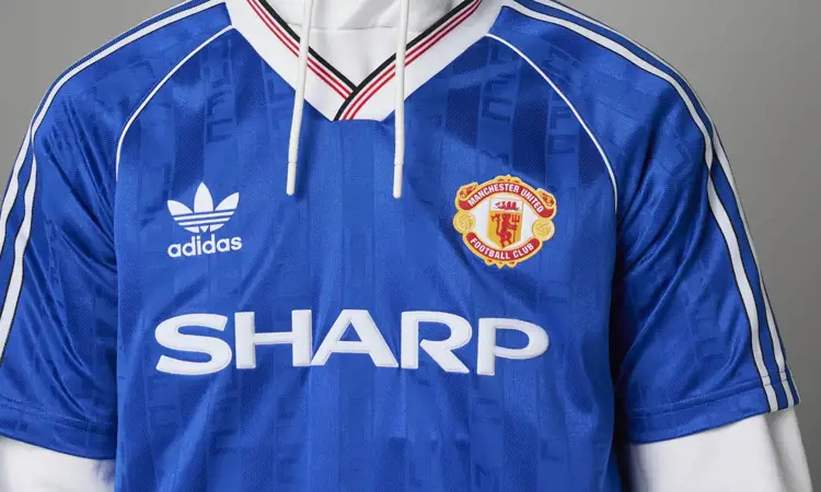 adidas Originals Manchester United 3e voetbalshirt 1988-1990
