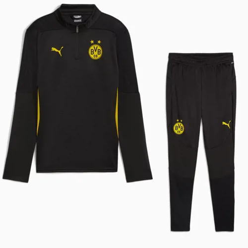 Borussia Dortmund trainingspak kinderen 2024-2025 - Zwart
