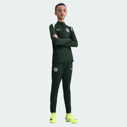 Chelsea 1/4 zip trainingspak kinderen 2025-2026 - Donkergroen