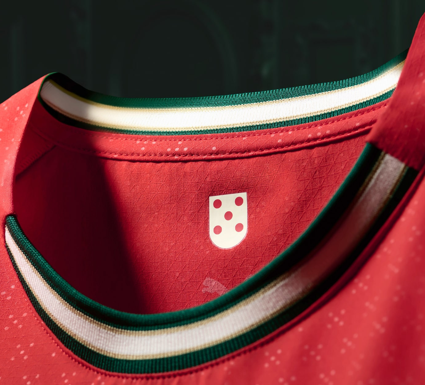 Portugal thuisshirt 2025-2026 geïnspireerd door Quinas! 