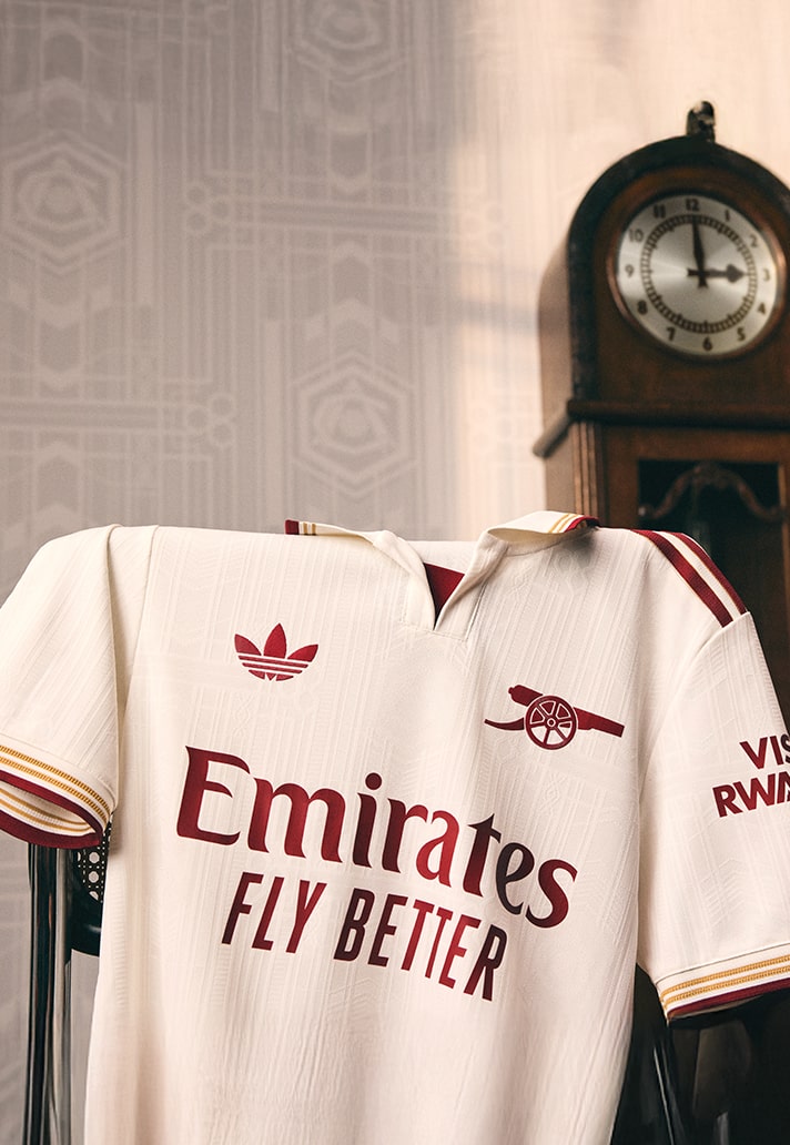 Arsenal 3e shirt 2025-2026 een ode aan Highbury